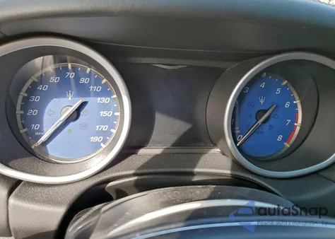 2016 Maserati Ghibli S z USA, uszkodzony, nr VIN ZAM57RTA6G1173547